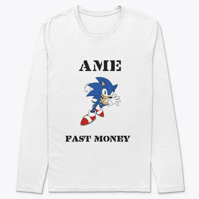 AME SONIC FAST MONEY TEE