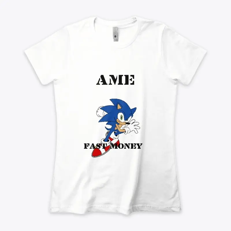 AME SONIC FAST MONEY TEE