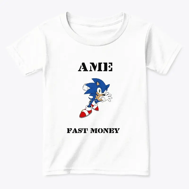 AME SONIC FAST MONEY TEE