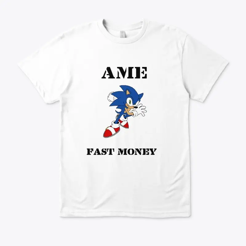 AME SONIC FAST MONEY TEE