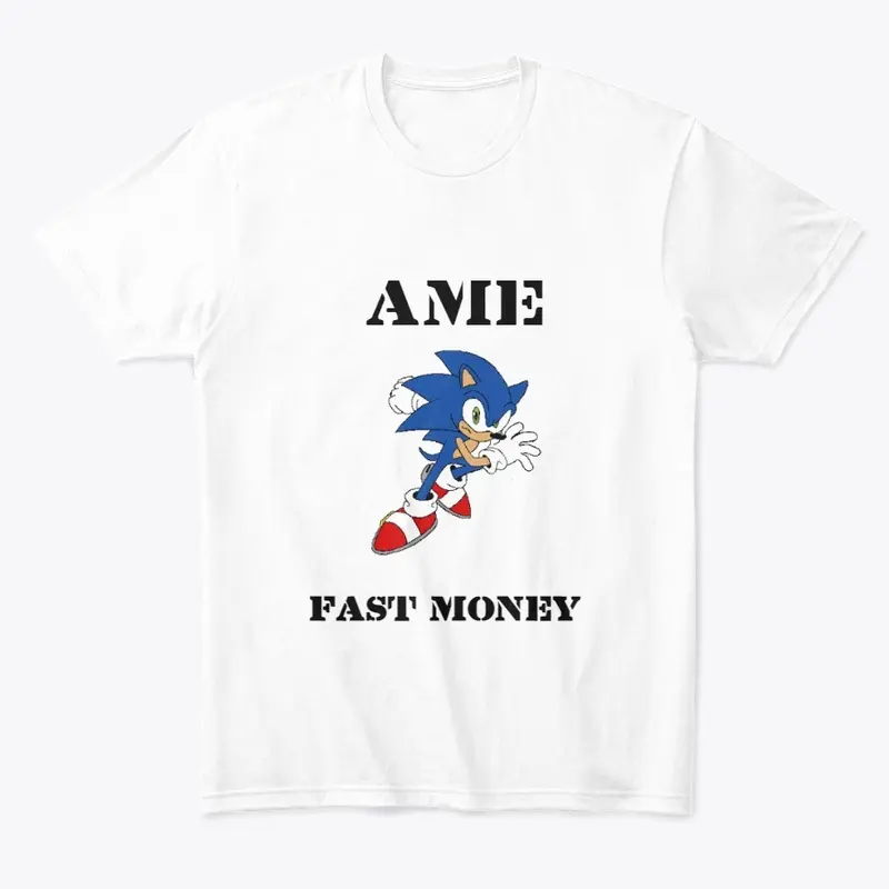 AME SONIC FAST MONEY TEE