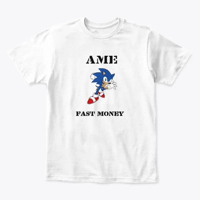 AME SONIC FAST MONEY TEE