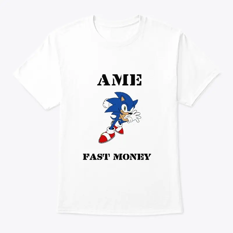 AME SONIC FAST MONEY TEE